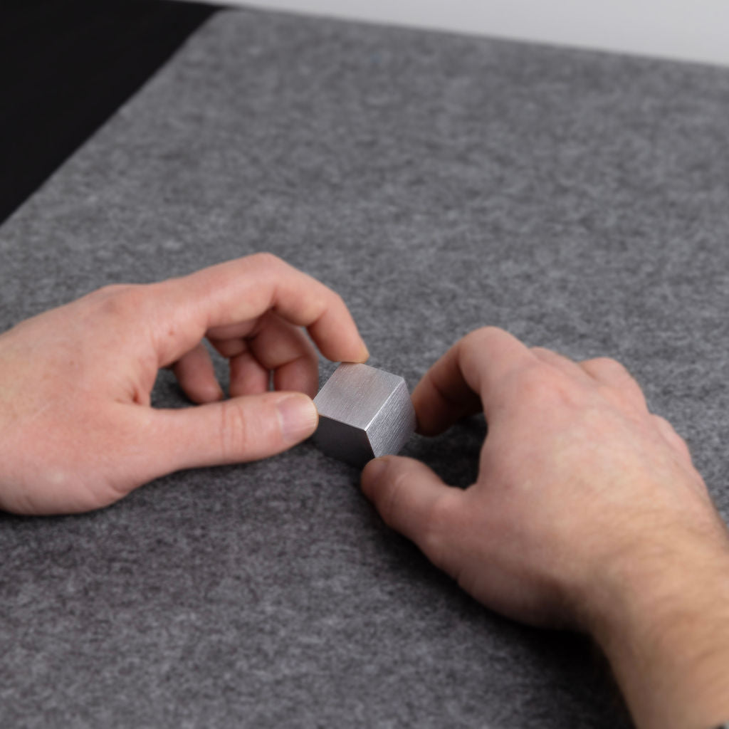 1.0-Inch Aluminium Cube