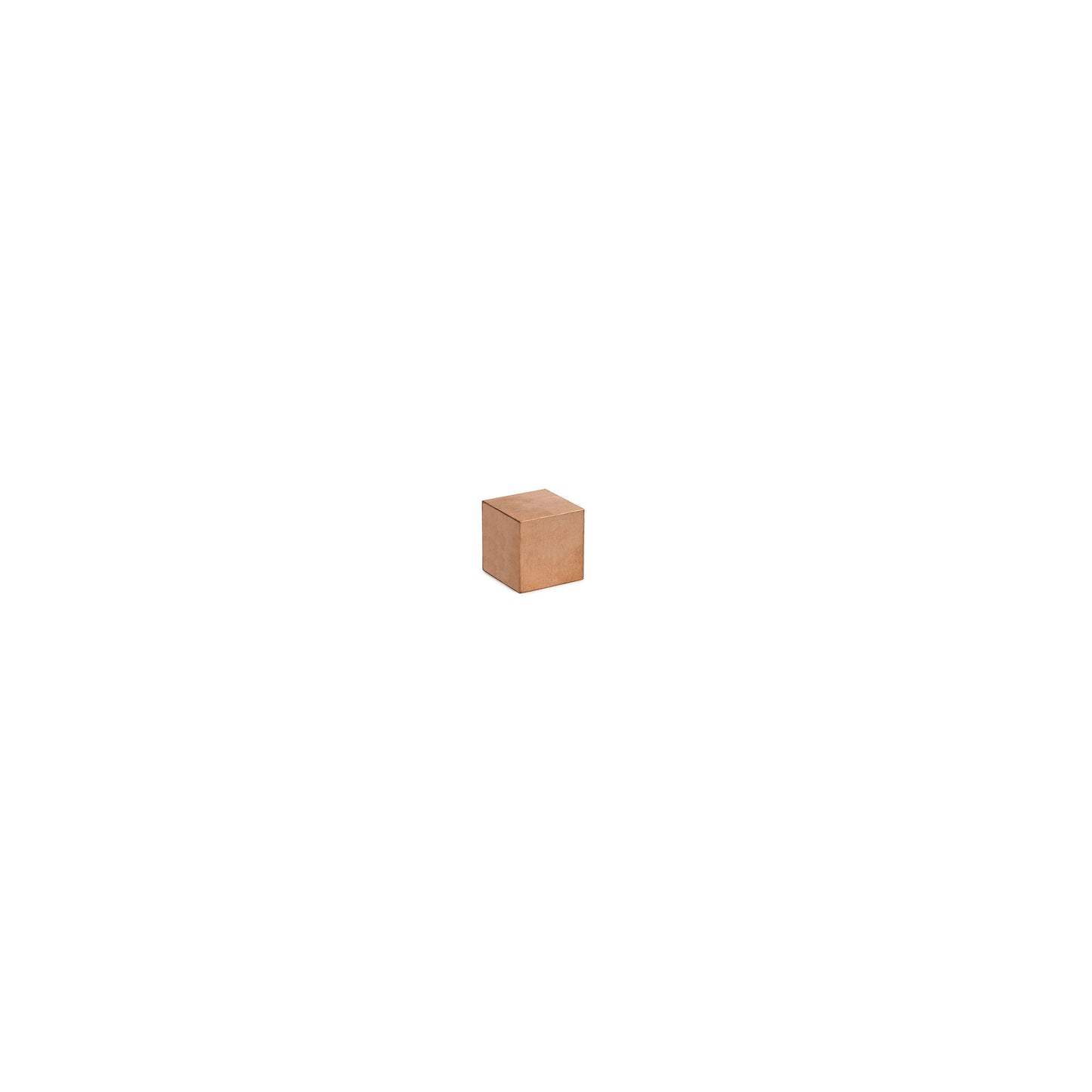0.5-Inch Copper Cube (18g)