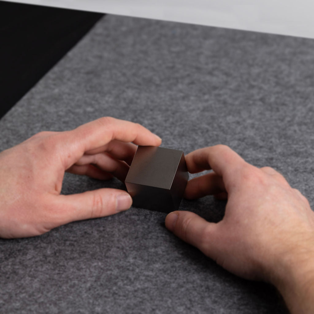 1kg Titanium Cube (~55mm x 55mm x 55mm)