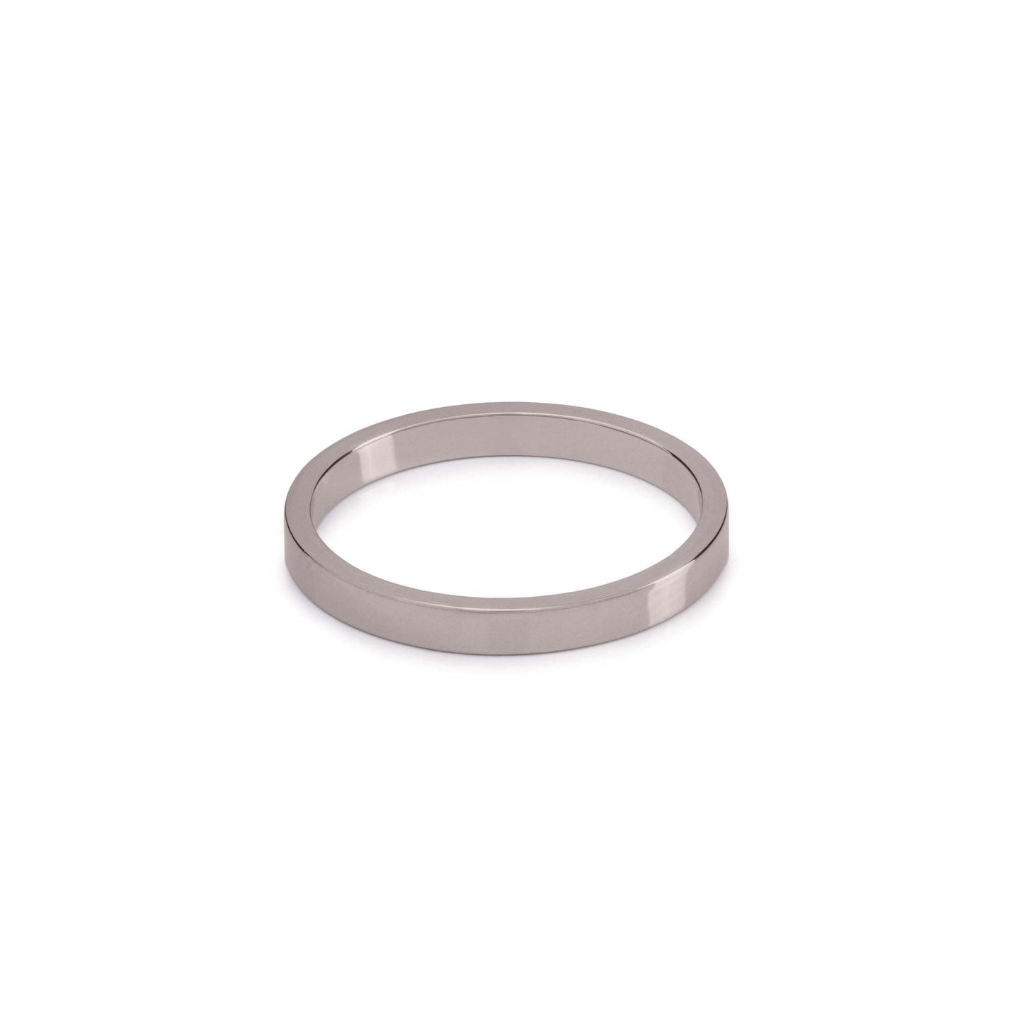The Tungsten 2.5F Ring (2.5mm Flat Ring)