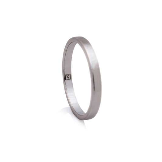 The Tungsten 2.5F Ring (2.5mm Flat Ring)