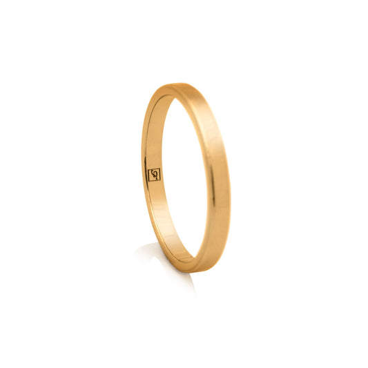 The Gold Tungsten 2.5F (2.5mm Flat Ring)