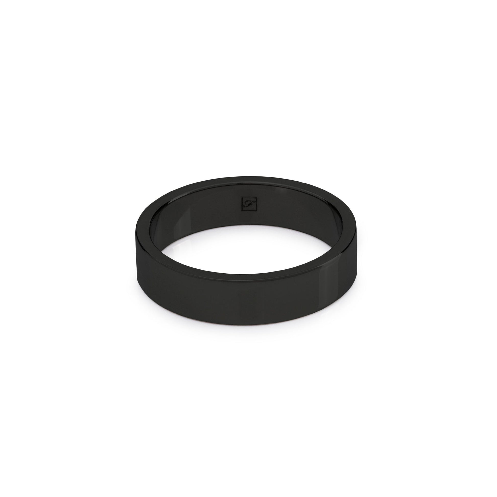 The Black Tungsten 6F (6mm Flat Ring)