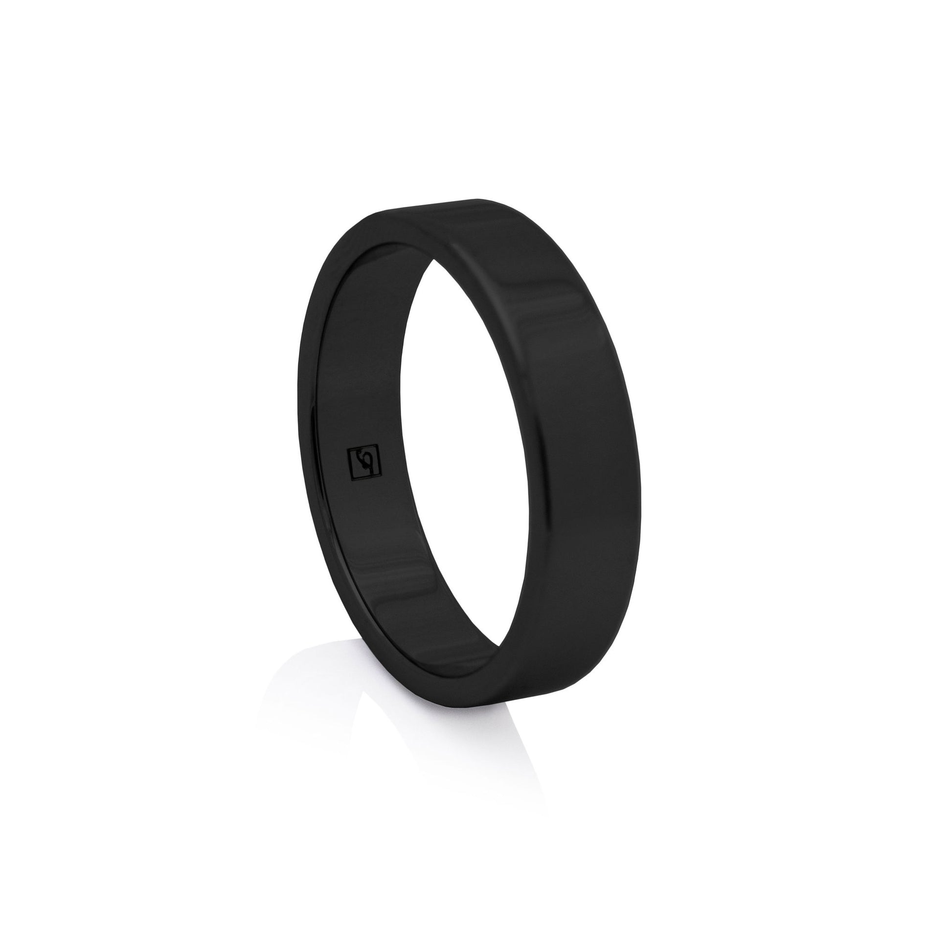 The Black Tungsten 6F (6mm Flat Ring)