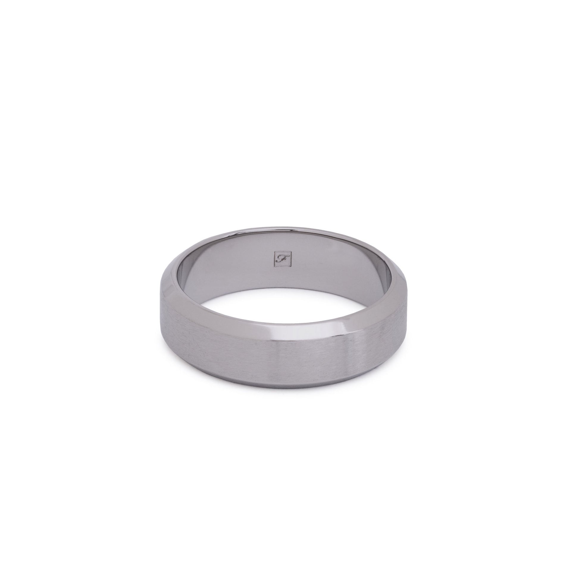 The Titanium 6B (6mm Bevelled Ring)