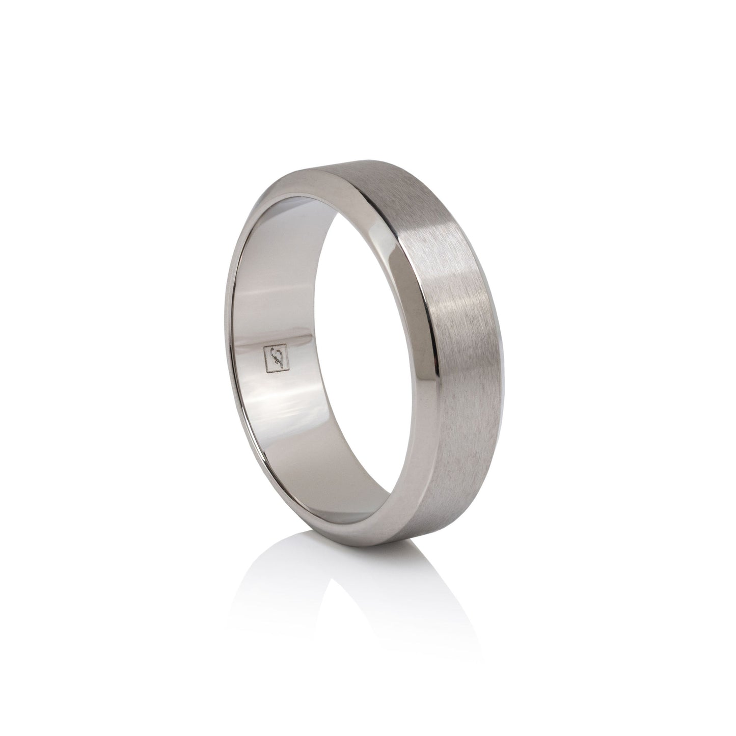 The Tungsten 6B (6mm Bevelled Ring)
