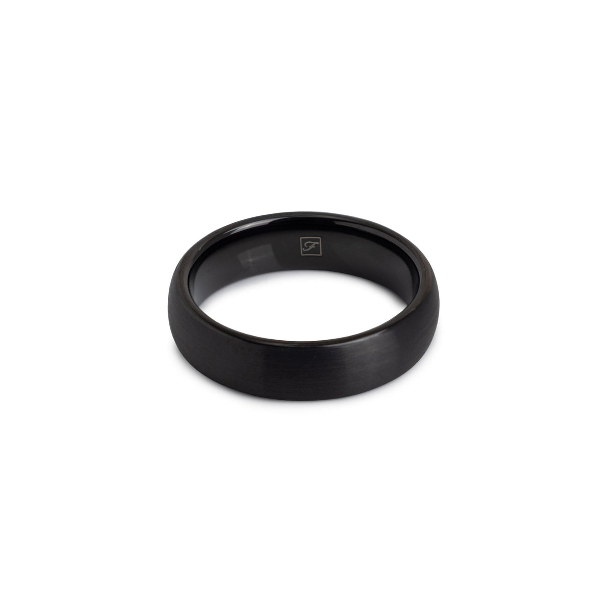 The Brushed Black Tungsten 6D (6mm D-Ring)