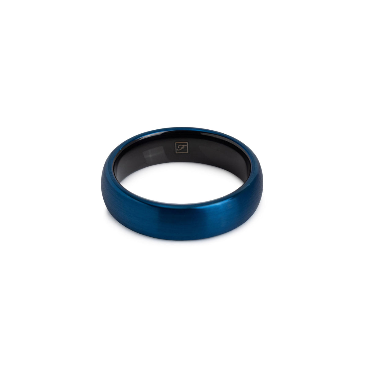 The Brushed Blue Tungsten 6D (6mm D-Ring)