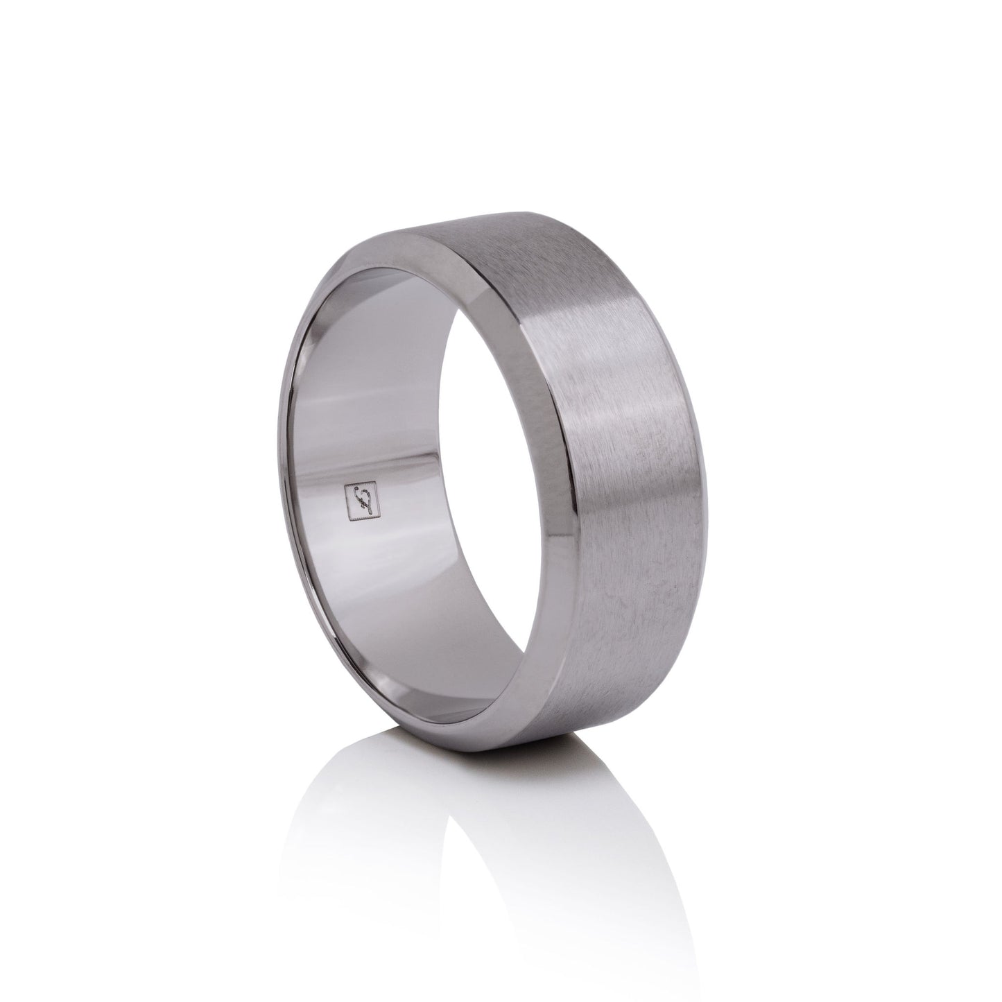 The Titanium 8B (8mm Bevelled Ring)