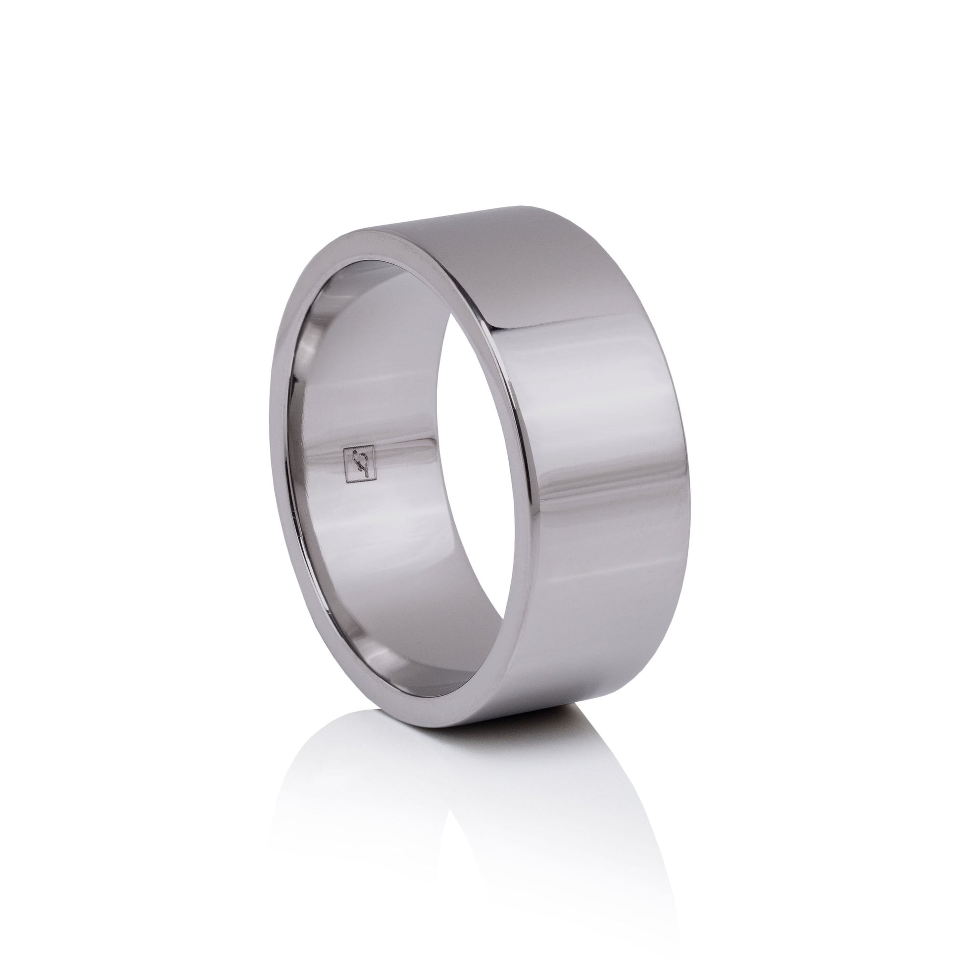 The Titanium 8F (8mm Flat Ring)