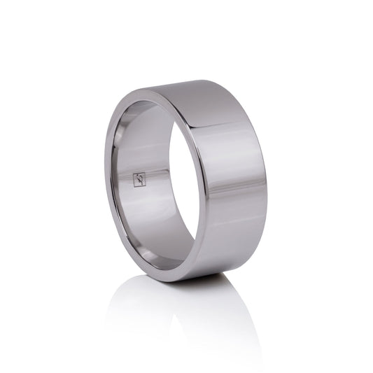The Titanium 8F (8mm Flat Ring)