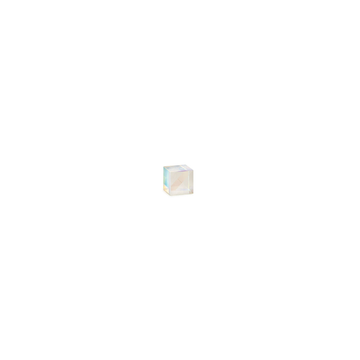 0.5-Inch Glass Cube